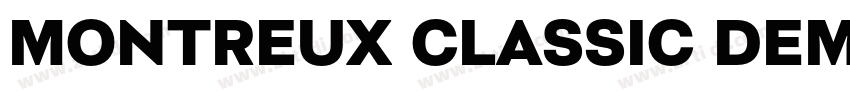 Montreux Classic Dem字体转换
